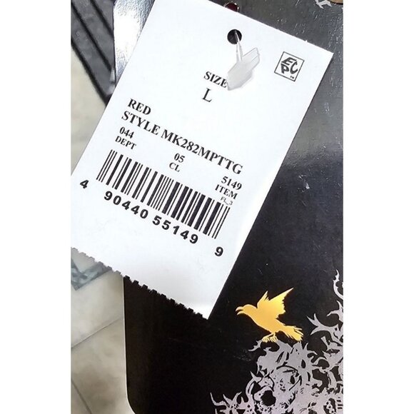 Disney Mickey Mouse Red Fleece Pajama Pants L 100% Polyester Lounge Sleepwear Co - Picture 4 of 10